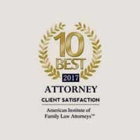 10 Best Attorney | 2017 | Client Satisfaction | American Institute of Family Law Attorneys